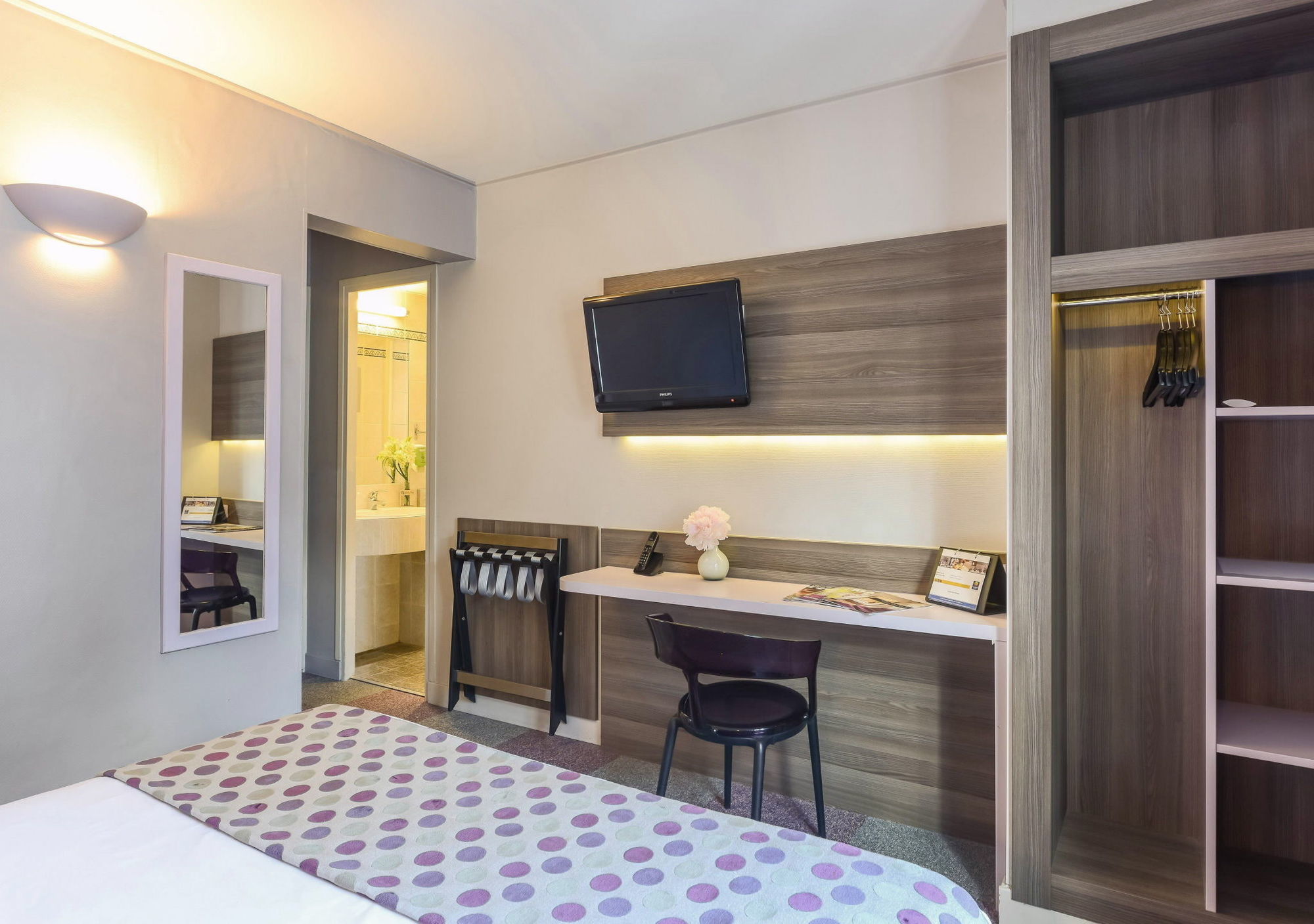 Hotel De Charonne Paris Rum bild